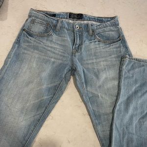 Light wash lucky brand Sierra cigarette denim jeans